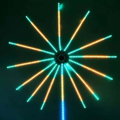 Fireworks Lamp 5050 30LEDs 50cm RGBIC DC5V Pixel LED Strip 13 channels IP20