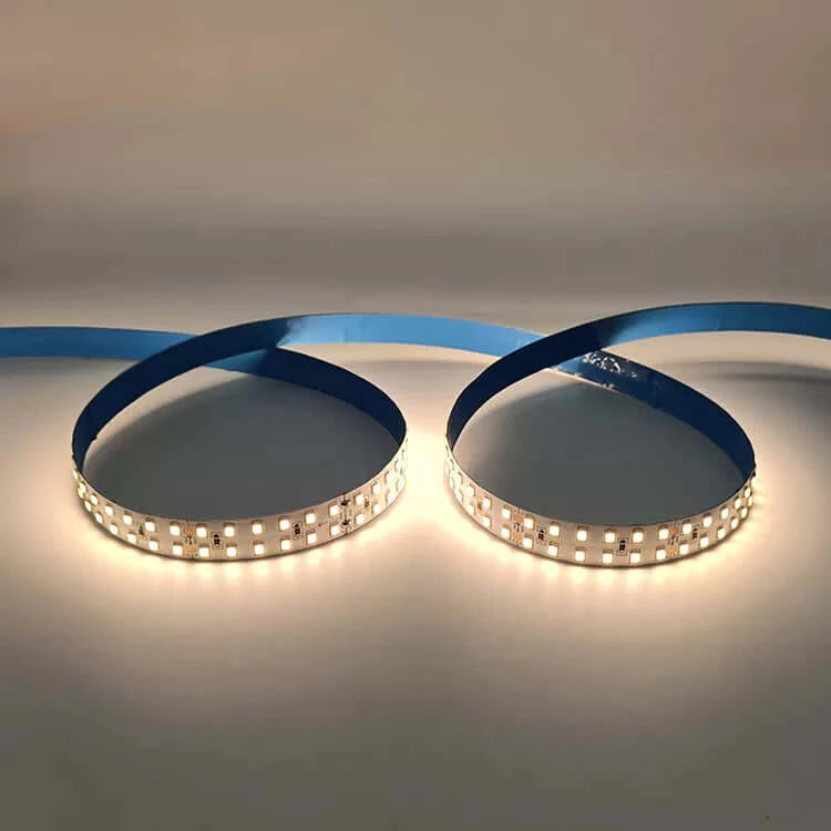 2835 zweireihige 240 LEDs warmweiße LED-Streifenlichter, 16,4 Fuß, IP20, punktlos