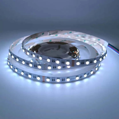 5050 60LEDs 4 in 1 RGBW LED Strip Lights 16.4ft Non Waterproof IP20