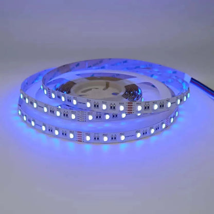 5050 60 LEDs 4 em 1 RGBW Tiras de LED 16,4 pés não à prova d'água IP20