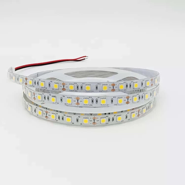 5050 wasserdichte IP66 60 LEDs warmweiße LED-Streifenlichter 16,4 Fuß