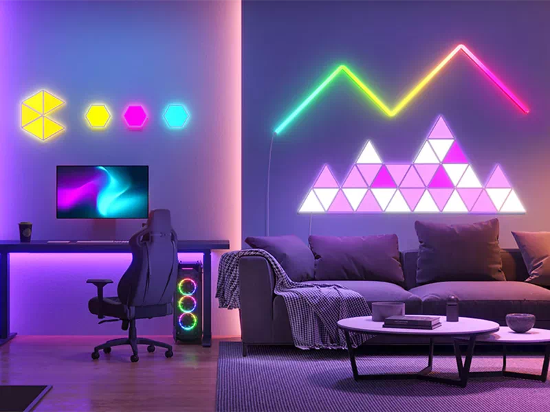 Full color led light for gaming